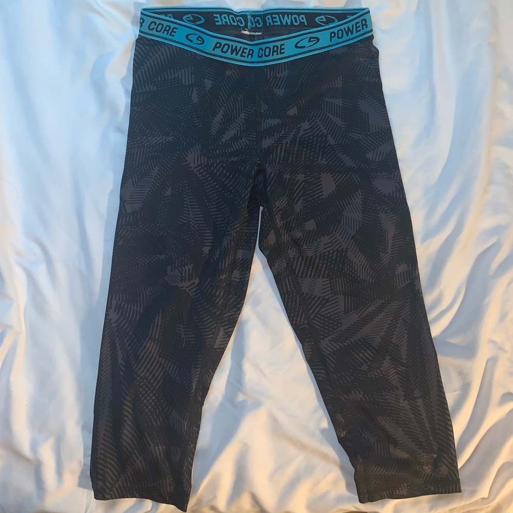 power core cropped leggings